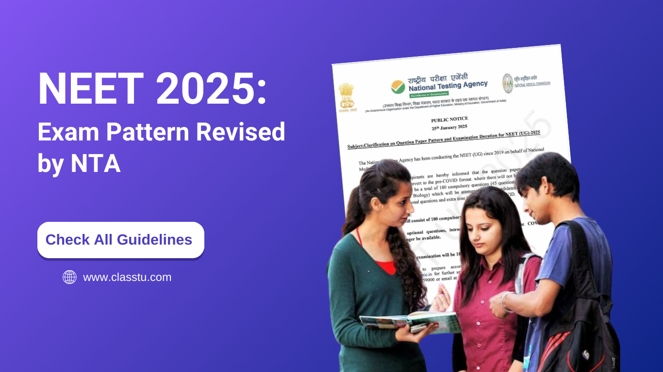The National Testing Agency has scrapped the optional questions from the NEET UG Exam 2025 announcing that the question paper will now contain only 180 question and all of them will have to be answered mandatorily. NTA has also clarified that the APAAR ID Registration is not mandatory